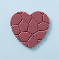 Chocolade hart ruby 110 gram