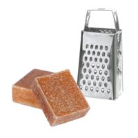 Amberblokjes/geurblokjes cadeauset - amber geur - inclusief mini rasp