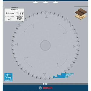 Bosch Professional Cirkelzaagblad voor Hout | PRO Wood | Ø 600mm Asgat 30mm 40T - 2608640761