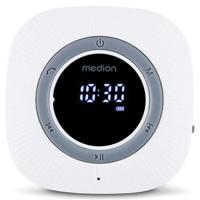 Doucheradio - MEDION - FM - Bluetooth - IPX6 - Zuignapbevestiging - Wit