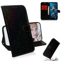 Voor Huawei Honor 20 effen kleur kleurrijke magnetische Buckle horizontale Flip PU lederen draagtas met houder & kaartsleuven & portemonnee & Lanyard