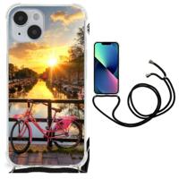 iPhone 14 Plus Telefoonhoesje met valbescherming Amsterdamse Grachten