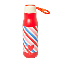 Rice - Stainless Steel Thermo Drinking Bottle 500 ml - Candy Stripes Print - thumbnail