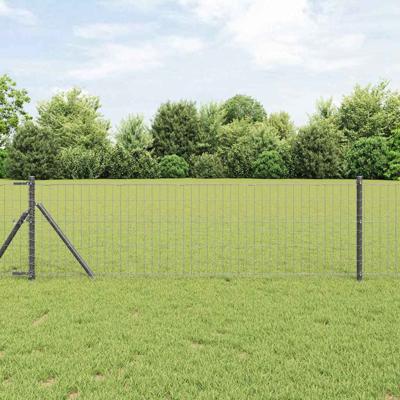Euro Hek Grijs 0.4 x 10 m PVC-gecoat ijzer