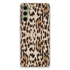 Samsung Galaxy S21FE TPU Hoesje Leopard