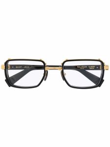 Balmain Eyewear lunettes de vue Saint Jean à monture rectangulaire - Noir