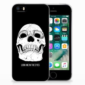 Silicone Back Case Apple iPhone SE | 5S Skull Eyes