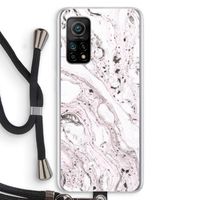 Mengelmoes: Xiaomi Mi 10T 5G Transparant Hoesje met koord