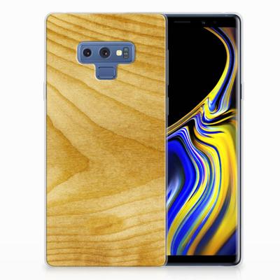 Samsung Galaxy Note 9 | Bumper Hoesje | Licht Hout