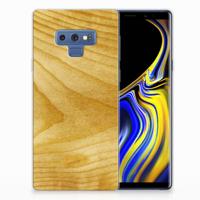 Samsung Galaxy Note 9 | Bumper Hoesje | Licht Hout