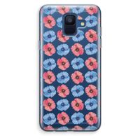 Klaproosjes: Samsung Galaxy A6 (2018) Transparant Hoesje Klaproosjes: Samsung Galaxy A6 (2018) Transparant Hoesje