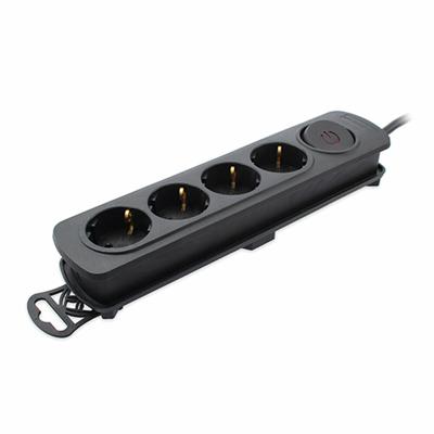 4-voudige Stekkerdoos met Schakelaar TM Electron 3680 W