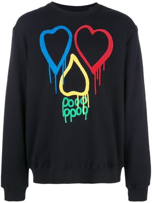 Haculla sweat Rainbow Love - Noir