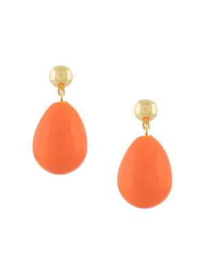 Eshvi boucles d'oreilles pendantes - Orange
