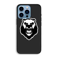 Angry Bear (white): iPhone 13 Pro Biologisch afbreekbaar hoesje