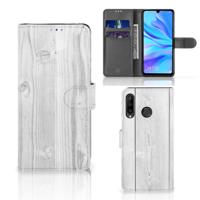 Huawei P30 Lite (2020) | Book Style Case | White Wood