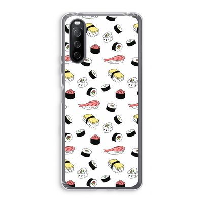 Sushi time: Sony Xperia 10 III Transparant Hoesje