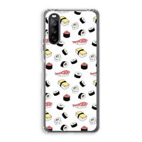 Sushi time: Sony Xperia 10 III Transparant Hoesje