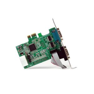 StarTech.com 2-poort Native PCI Express RS232 Seriële Kaart met 16550 UART