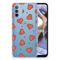 Motorola Moto G31 | G41 | TPU bumper | Hearts