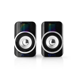 Luidsprekers 2.0 RGB USB 10W