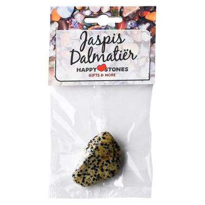 Happy Stones Jaspis dalmatier 1 Stuks Happy Stones Jaspis dalmatier 1 Stuks