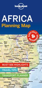 Wegenkaart - landkaart Planning Map Africa - Afrika | Lonely Planet