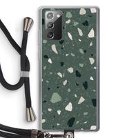 Terrazzo N°19: Samsung Galaxy Note 20 / Note 20 5G Transparant Hoesje met koord
