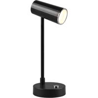 LED Bureaulamp - 2.5W - Dimbaar en Kleur Aanpasbaar - Mat Zwart