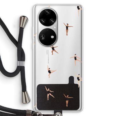 Dancing #1: Huawei P50 Pro Transparant Hoesje met koord