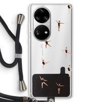 Dancing #1: Huawei P50 Pro Transparant Hoesje met koord