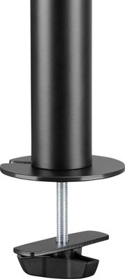 SpeaKa Professional SP-MM-220 Monitorbeugel 2-voudig 43,2 cm (17) - 81,3 cm (32) Zwart In hoogte verstelbaar, Kantelbaar en zwenkbaar, Draaibaar