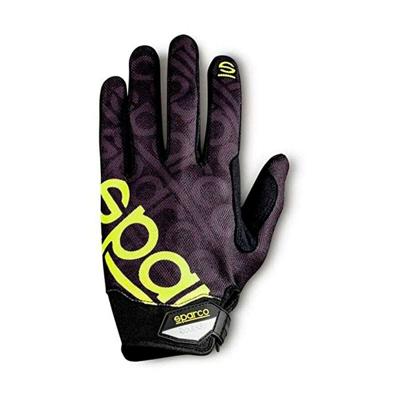 Mannen rijhandschoenen Sparco MECA III Zwart Maat XL