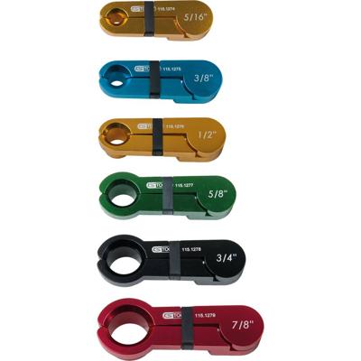 Demontagegereedschapsset voor CLIC-veersluiting-kabelkoppelingen, 7-delig KS Tools 115.1285