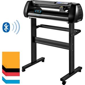 VEVOR Snijplotter Vinylsnijder Vinyl Cutter Plottermachine 870 mm Foliesnijder Bluetooth SignMaster Kit