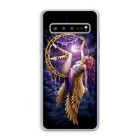 Aerial Angel: Samsung Galaxy S10 5G Transparant Hoesje