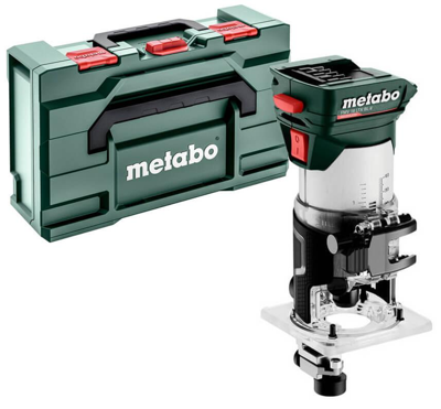 Metabo FMV 18 LTX BL 8 Accu Kantenfrees | Zonder accu-packs en lader in metaBOX 145 L - 601742840