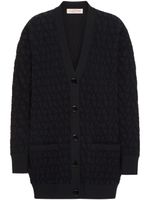 Valentino Garavani cardigan Toile Iconographe - Noir - thumbnail