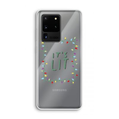 It's Lit: Samsung Galaxy S20 Ultra Transparant Hoesje