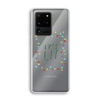 It's Lit: Samsung Galaxy S20 Ultra Transparant Hoesje