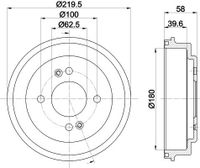 Remtrommel 8dt 8DT355303031