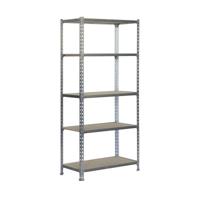 Planken Simon Rack Maderclick 5/400 750 kg Metaal Hout 5 Planken spaanderplaat (180 x 90 x 40 cm)