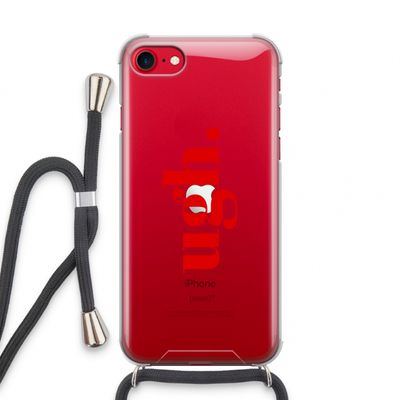 Ugh: iPhone SE 2020 Transparant Hoesje met koord