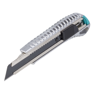 Wolfcraft Metalen afbreekmes | 18mm | Met zwart blad | &apos;Profi-Sharp&apos; | 1 stuk - 4306000