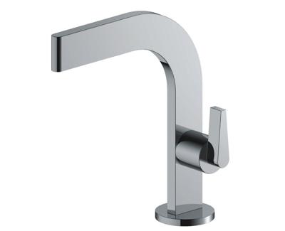 Wiesbaden Alpha toiletkraan staand plat chroomf