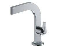 Wiesbaden Alpha toiletkraan staand plat chroomf