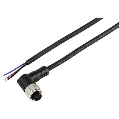 TRU COMPONENTS TC-12833156 Sensor/actuator aansluitkabel M12 Aantal polen (sensoren): 4 Koppeling, haaks 2 m 1 stuk(s)