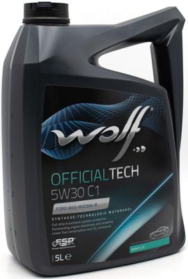 Wolf Motoroil 5w30 5l off.tech c1