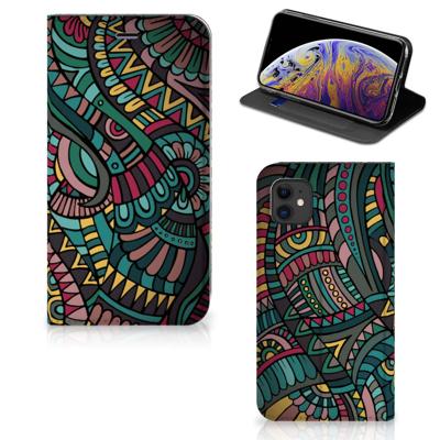 Apple iPhone 11 | Hoesje met Magneet | Aztec