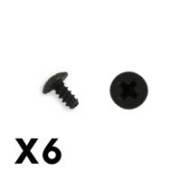 FTX - Umbrella Head Screw M3 X6Mm (FTX6548)